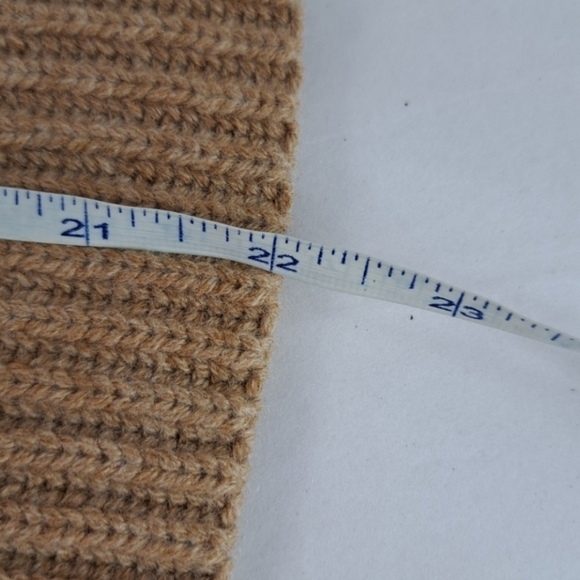 Banana Republic Camel Cashmere and Wool Blend Cardigan Size Small - Picture 12 of 12